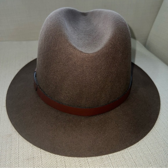 Country Gentleman 100% Wool Wide Brim Fedora Size Large - Picture 3 of 8